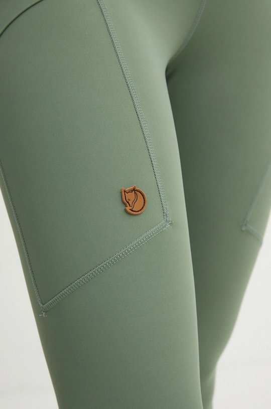 Fjallraven leggins sportivi Abisko F84773.614 verde