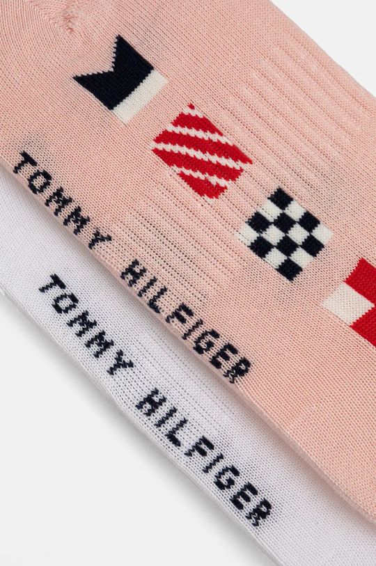 Dječje čarape Tommy Hilfiger 2-pack 701229874.G.9BYH roza AW24