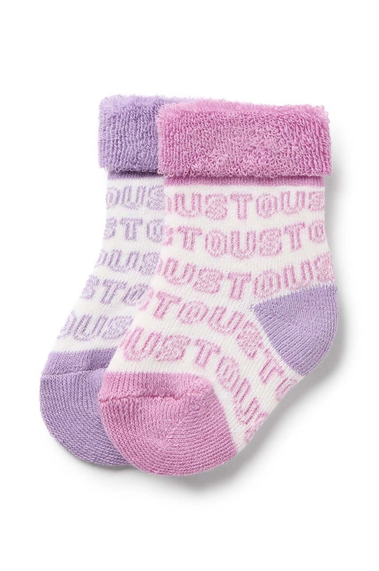 Dječje čarape Tous SSocks 2-pack visoke čarape ljubičasta SSocks.2103.G