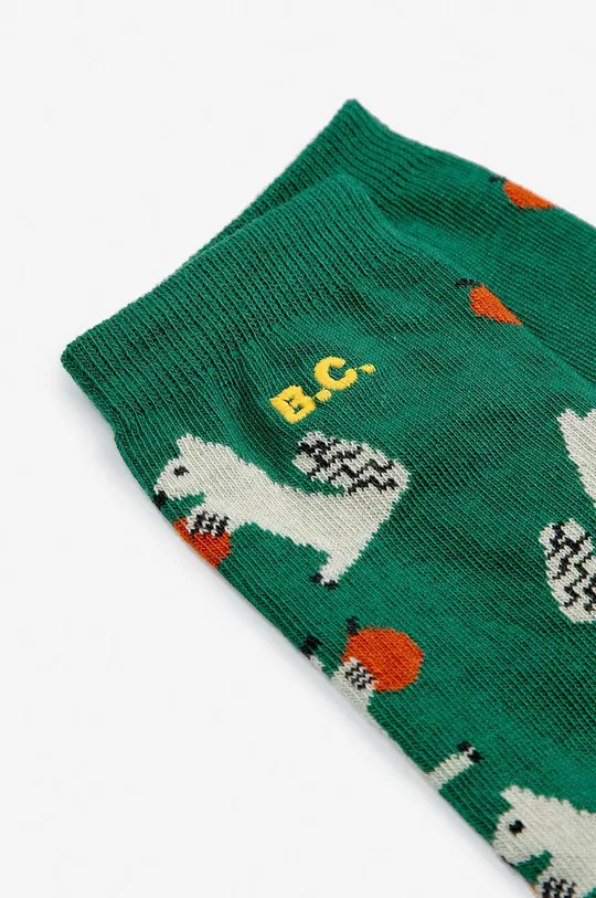 Дитячі шкарпетки Bobo Choses Hungry Squirrel 224AI008 бірюзовий AW24