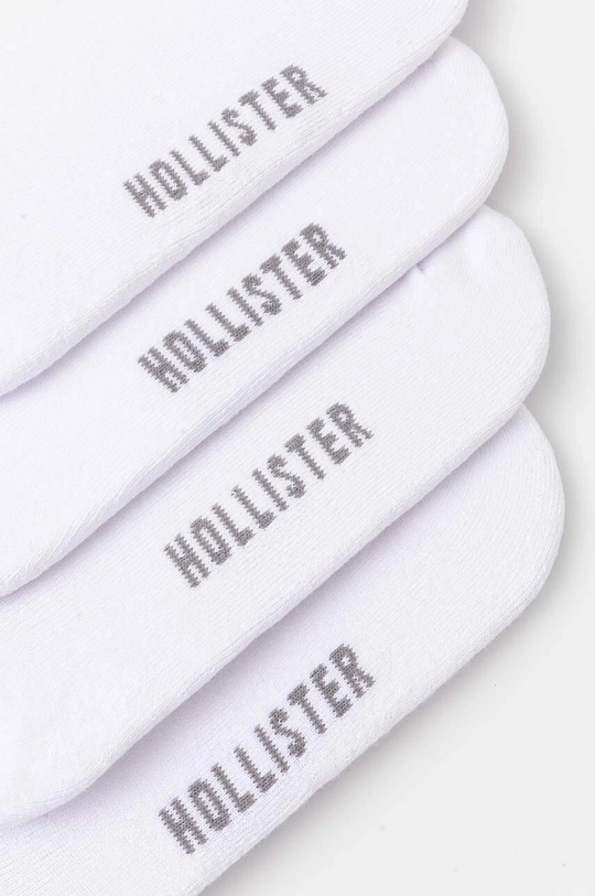 Čarape Hollister Co. KI312.4004.100 bijela AW24