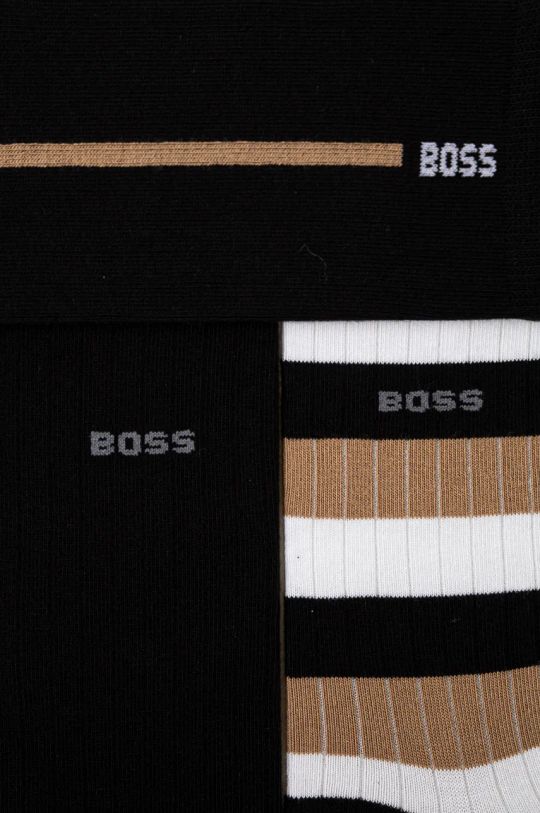 BOSS sosete 3-pack 50524371 negru NC24