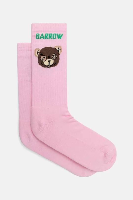 Шкарпетки Barrow довгі шкарпетки рожевий F4BWUASO023