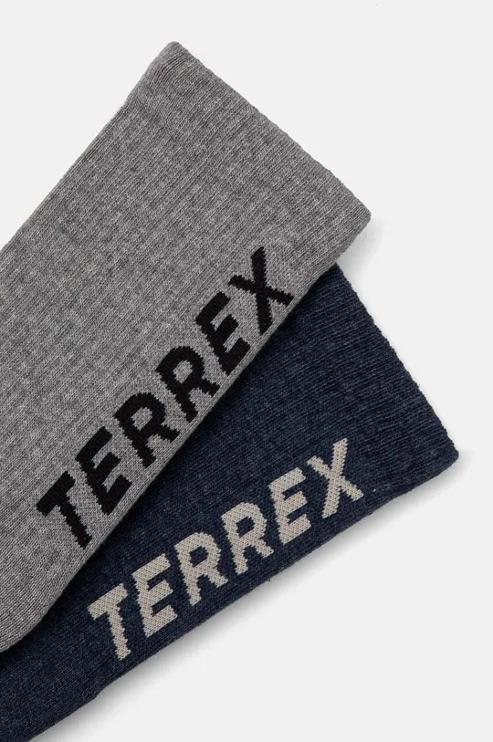 Шкарпетки adidas TERREX 2-pack IW9284 сірий AW24