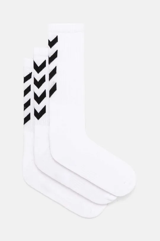 Шкарпетки Hummel 3-pack довгі шкарпетки білий 22140