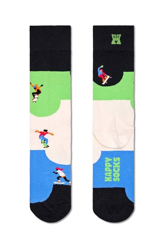 Κάλτσες Happy Socks Skateboard Sock P002239 πολύχρωμο AW24