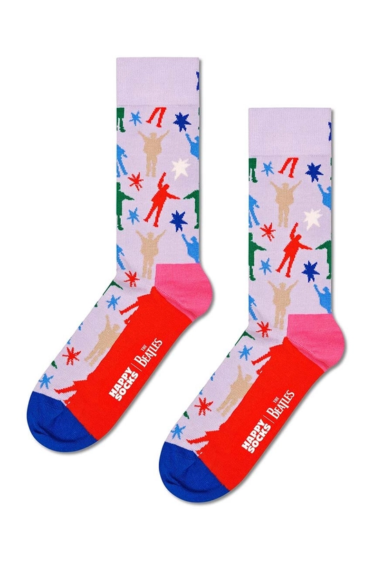 Чорапи Happy Socks Beatles 3-Pack Socks Gift Set (3 броя) P002219 многоцветен