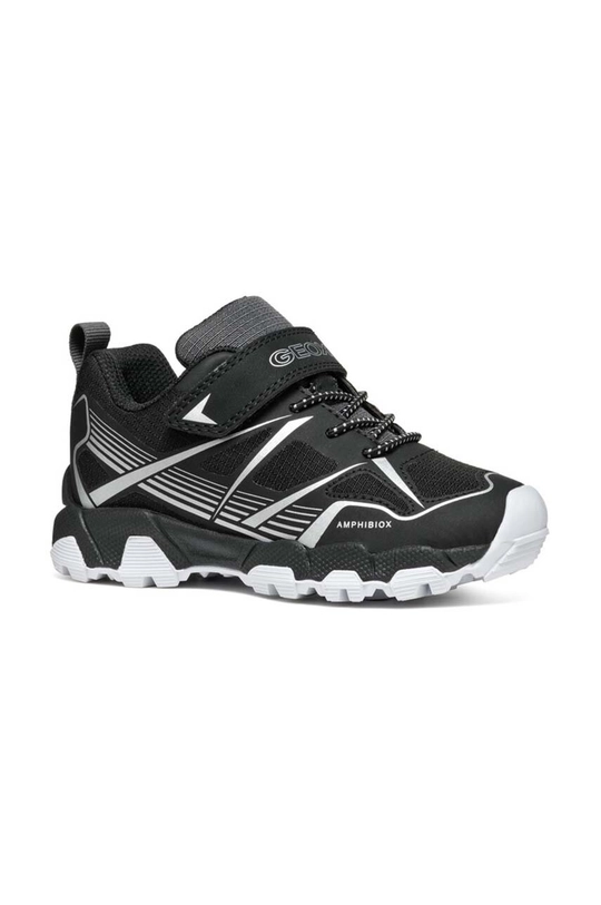 Geox pantofi copii MAGNETAR ABX imitatie de piele negru J463ZA.0FU9J.36.39