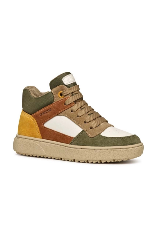 Geox sneakers pentru copii THELEVEN sintetic verde J46LDC.5422.36.39