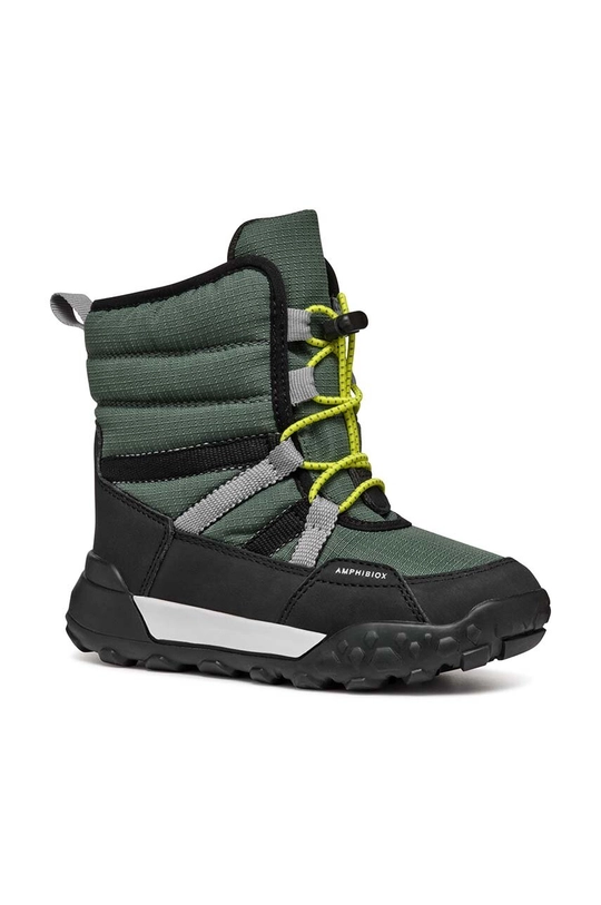 Geox stivali da neve bambini TREKKYUP ABX tessile verde J46MBC.0FU50.28.35