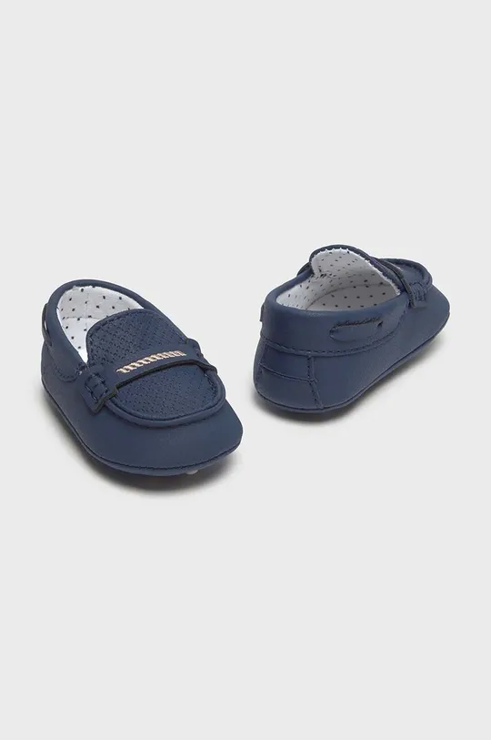 Обувь для новорождённых Mayoral Newborn имитация замша тёмно-синий 9783.1J.Newborn.9BYH