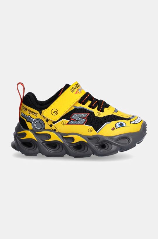 Παιδικά αθλητικά παπούτσια Skechers THERMO-FLASH 402307N κίτρινο AW24