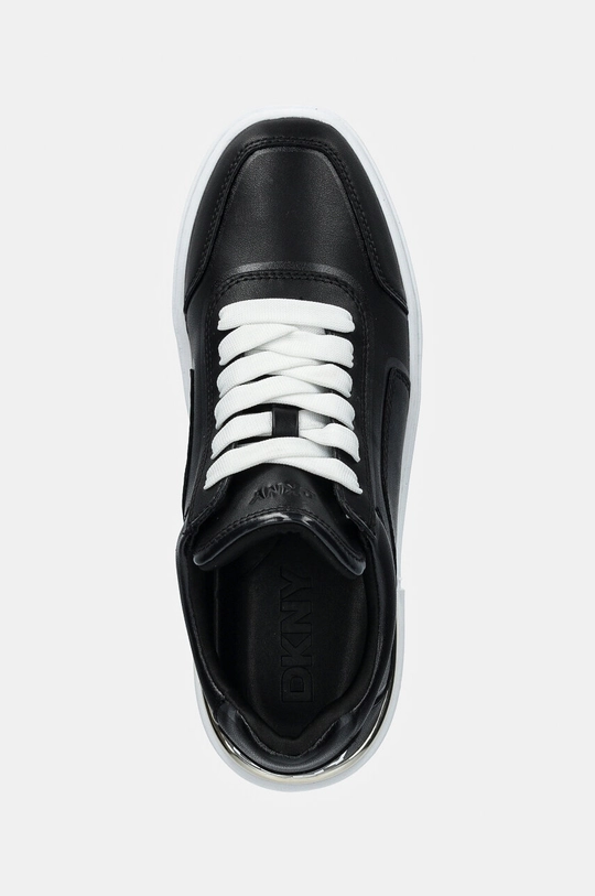 Dkny sneakers in pelle Baylor nero K3491306.BLK