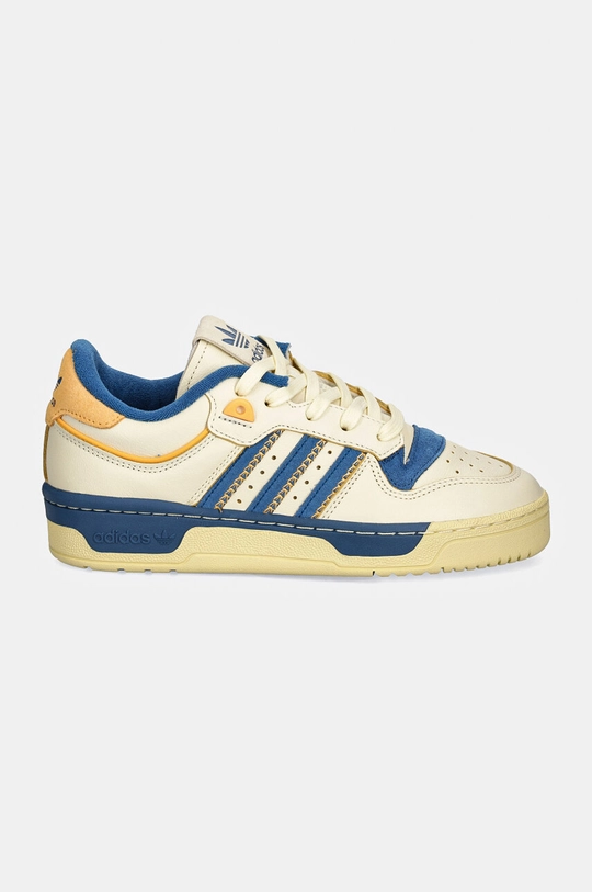 Δερμάτινα αθλητικά παπούτσια adidas Originals Rivalry 86 Low IF4663 μπεζ AW24