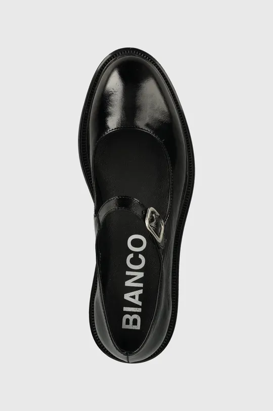 fekete Bianco bőr félcipő BIAADDA