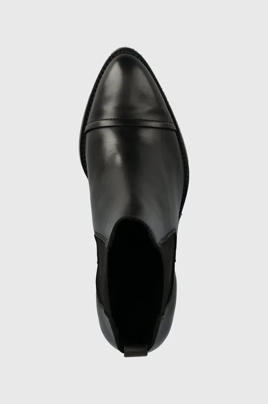 μαύρο Δερμάτινες μπότες τσέλσι Bianco BIACAROL