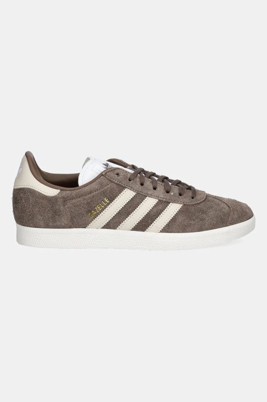 Кожени маратонки adidas Originals Gazelle IG4392 кафяв AW24