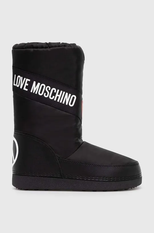Зимние сапоги Love Moschino чёрный