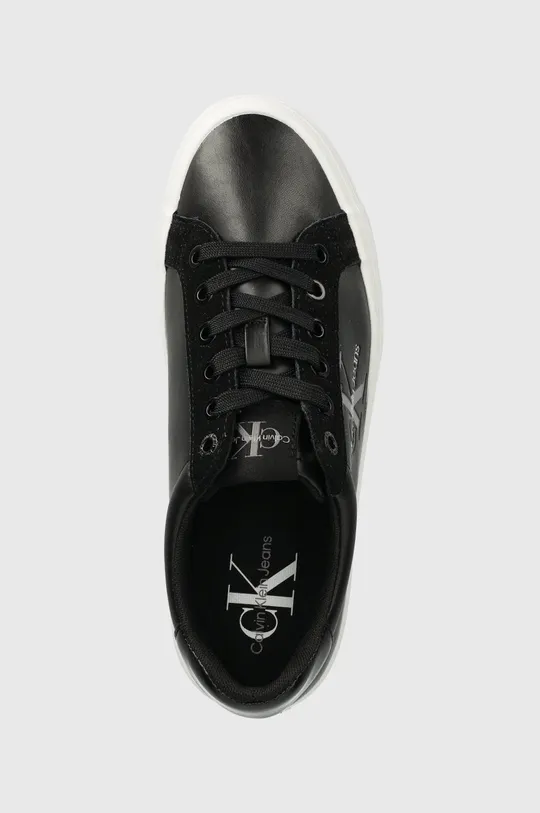 czarny Calvin Klein Jeans sneakersy BOLD VULC FLATF LOW MIX ML MTR