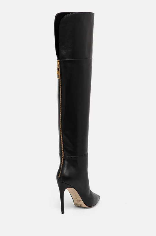 Обувь Кожаные сапоги Elisabetta Franchi SA08L46E2.110 чёрный