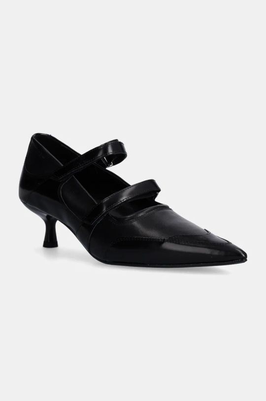 Vagabond Shoemakers tacchi in pelle LYKKE pelle fiore nero 5814.302.20