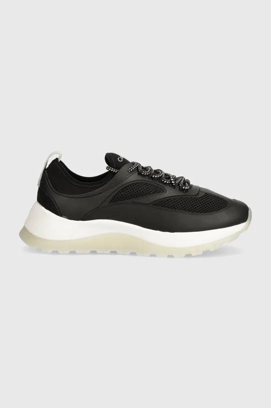 Calvin Klein sneakersy RUNNER LACE UP PEARL MIX M czarny