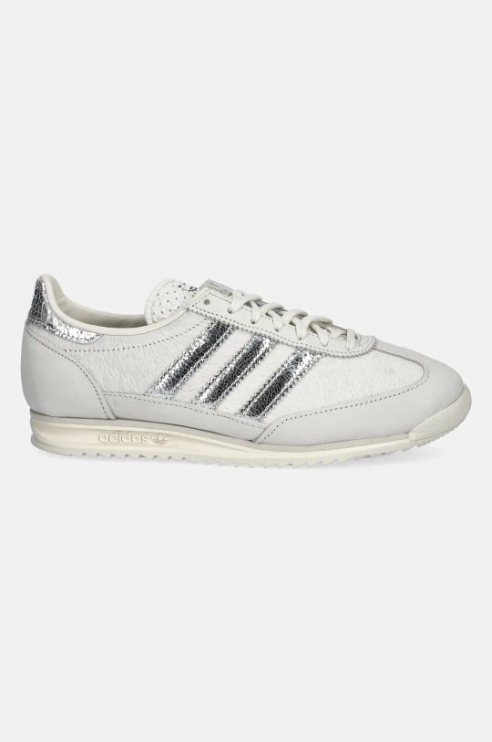 Замшевые кроссовки adidas Originals SL 72 OG JR5163 серый AW24