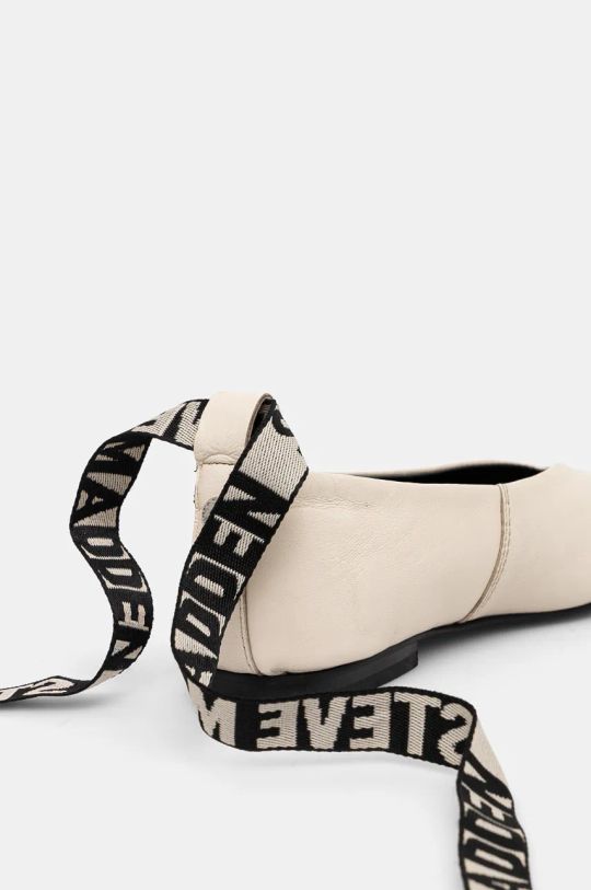 Кожаные балетки Steve Madden Fosse бежевый SM11003263.CM2