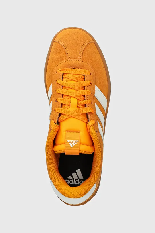 arancione adidas sneakers in camoscio Vl Court