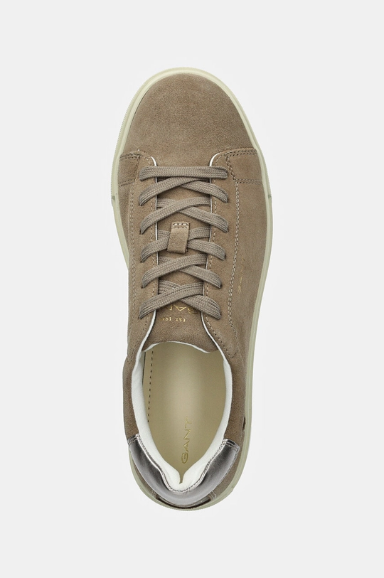 Gant sneakers din piele intoarsă Julice bej 29533718.G188