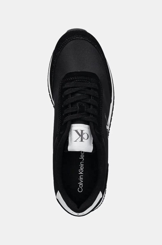 Кросівки Calvin Klein Jeans RUNNER LACEUP LOW MG MIX чорний YW0YW01615