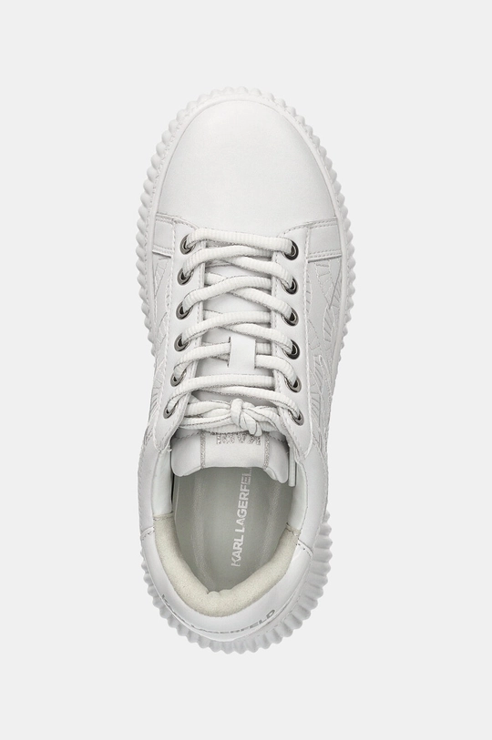 Karl Lagerfeld sneakers in pelle KREEPER bianco KL42324A.011