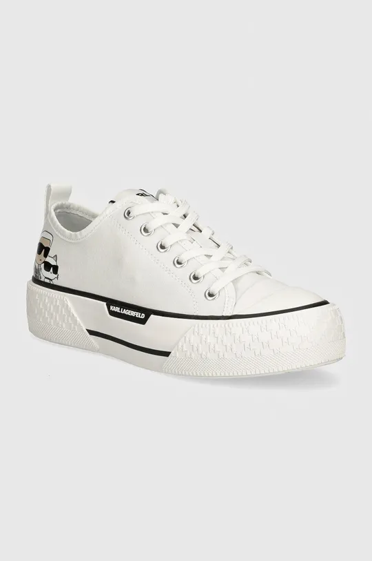 λευκό Πάνινα παπούτσια Karl Lagerfeld KAMPUS MAX III Γυναικεία