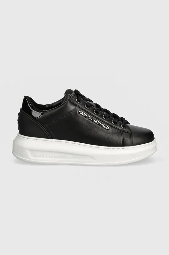 Δερμάτινα αθλητικά παπούτσια Karl Lagerfeld KAPRI μαύρο