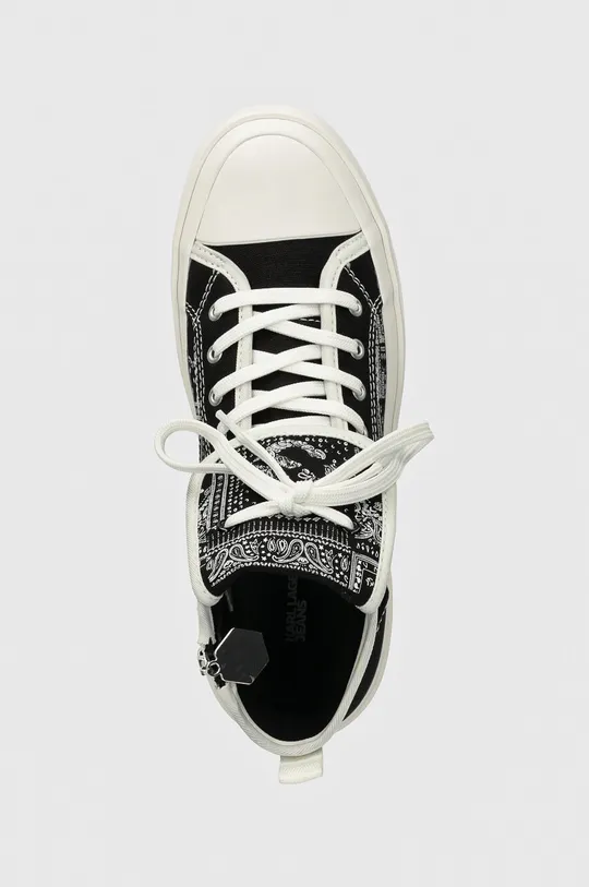 μαύρο Πάνινα παπούτσια Karl Lagerfeld Jeans KLJ VULC