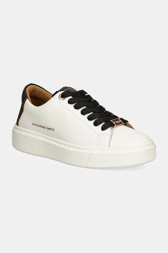 Alexander Smith sneakers din piele London platformă alb ALBALDW8290WBK