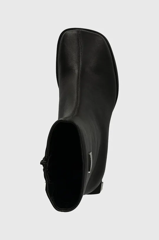 Шкіряні черевики Tommy Jeans THE SOHO BOOT чорний EN0EN02682
