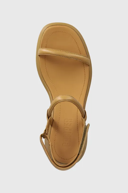 brązowy Camper sandały skórzane Thelma Sandal
