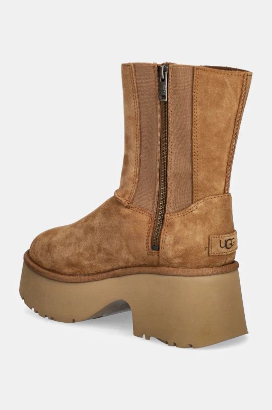 Obuv Semišové topánky UGG Classic Twin Seam New Heights 1158313.CHE hnedá