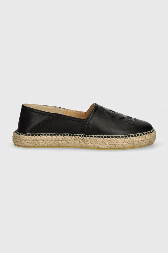 Kenzo espadrile de piele Boke Flower 2.0 FE52ES021L78.99 negru AA00