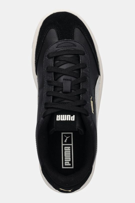 Δερμάτινα αθλητικά παπούτσια Puma Lajla T-toe μαύρο 397734