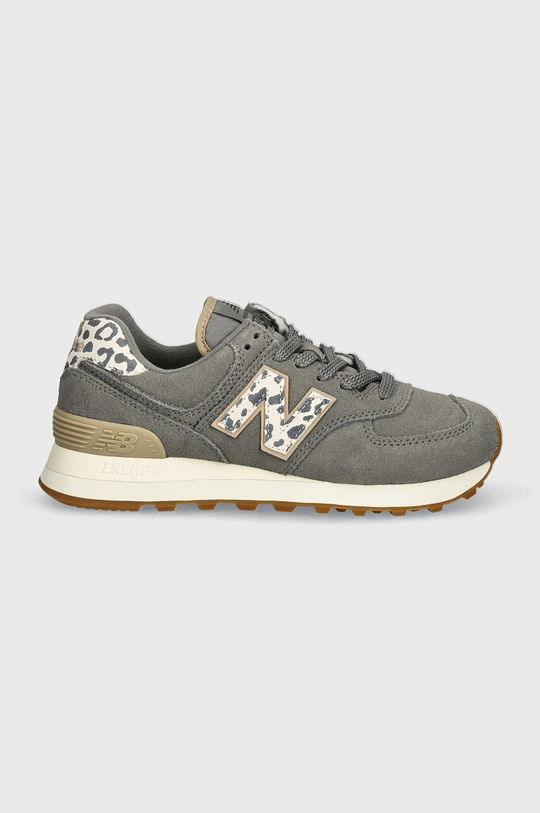 New Balance sneakers in camoscio 574 WL574IJ2 grigio AW24