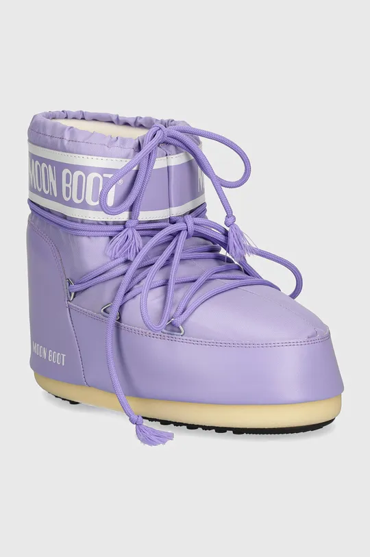 Moon Boot snow boots MB ICON LOW NYLON textile violet 80D1409340.E001