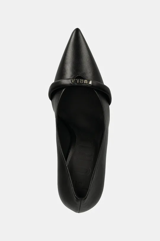 Шкіряні туфлі Furla Core Decollete чорний YG59FCD.X30000.O6000