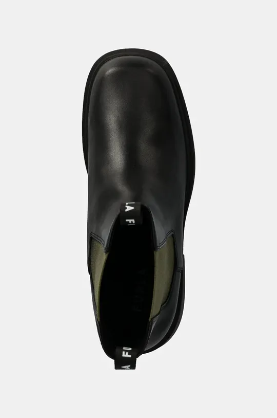 Шкіряні черевики Furla чорний YI49FCG.BX1327.3526S