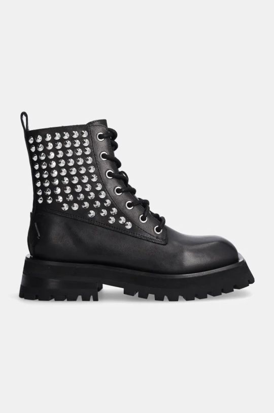 Nízké kozačky Dkny Farren Studs K3499731.BLK černá AW24