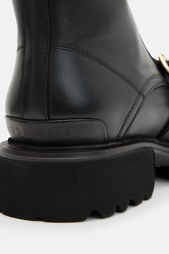 Kožené kotníkové boty AllSaints Tori Boot W119FB černá