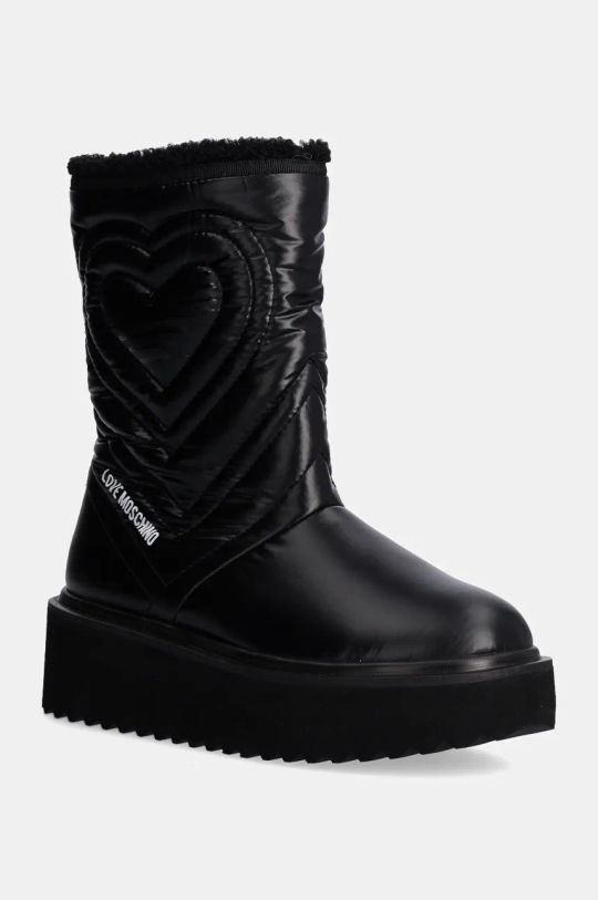 Love Moschino stivali da neve isolamento leggero nero JA24286L0LIN600A