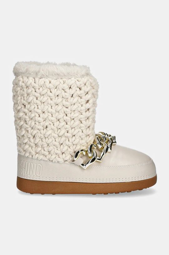 Love Moschino stivali da neve JA24322G0LISI120 beige AW24