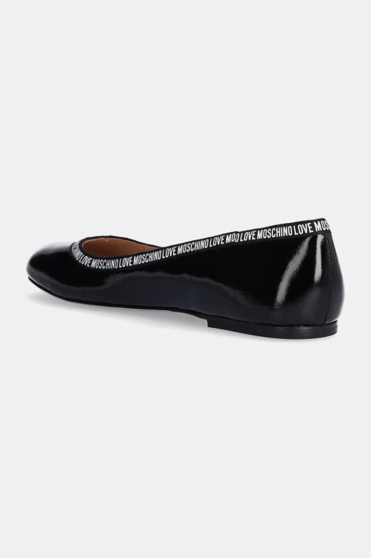 Scarpe Love Moschino ballerine in pelle JA11051G0LII0000 nero